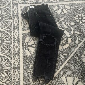 Abercrombie & Fitch high rise mom jean